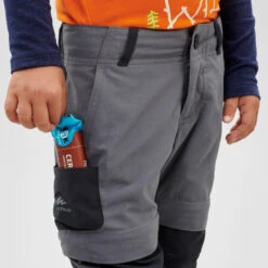 Quechua Kids' Hiking Zip-Off Trousers MH500 2 -Quechua k047996668afb2b5f647646a8b2f935ab