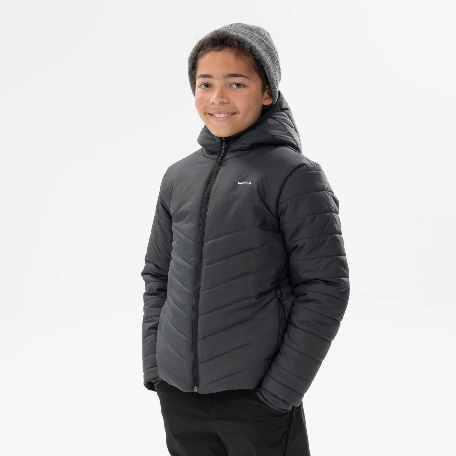 Quechua KIDS’ PADDED HIKING JACKET - AGED 7-15 10 Quechua KIDS’ PADDED HIKING JACKET - AGED 7-15 - Image 10