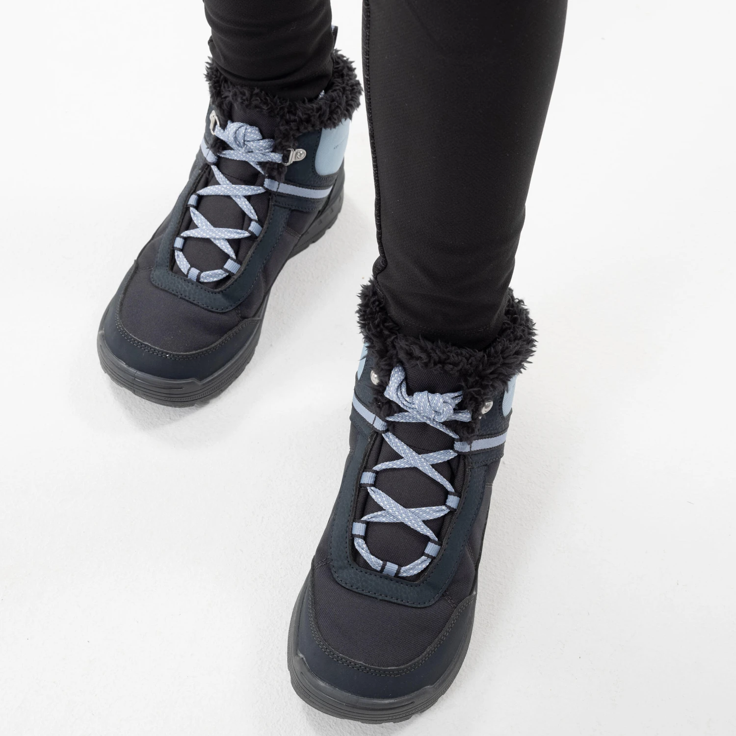 Quechua KIDS' WARM WATERPROOF HIKING BOOTS - SH100 WARM RIP-TAB - SIZE 35C 18 Quechua KIDS' WARM WATERPROOF HIKING BOOTS - SH100 WARM RIP-TAB - SIZE 35C - Image 18