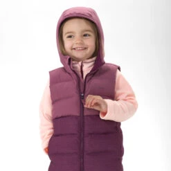 Quechua Kids’ Hiking Sleeves Padded Jacket - Age 2-6 Years -Quechua k3014e187b92dbb2649f0e030c314eac6