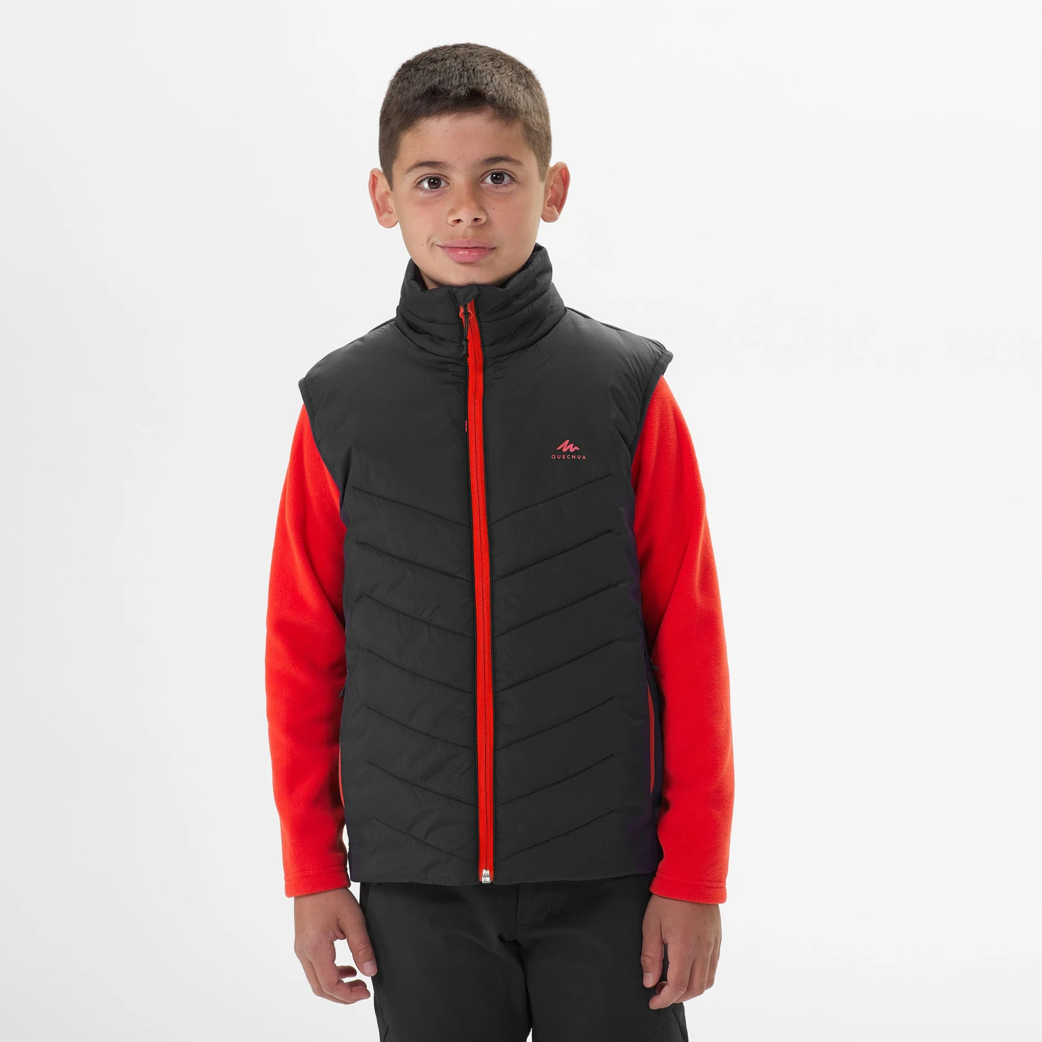 Quechua Kids' 7-15 Years Hiking Hybrid Padded Sleeveless Jacket 3 Quechua Kids' 7-15 Years Hiking Hybrid Padded Sleeveless Jacket - Image 3