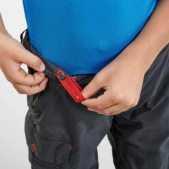 Quechua Kids’ Modular Hiking Trousers MH500 Aged 7 -Quechua k3354940b87ef7d7a9042a9f3545ff61e