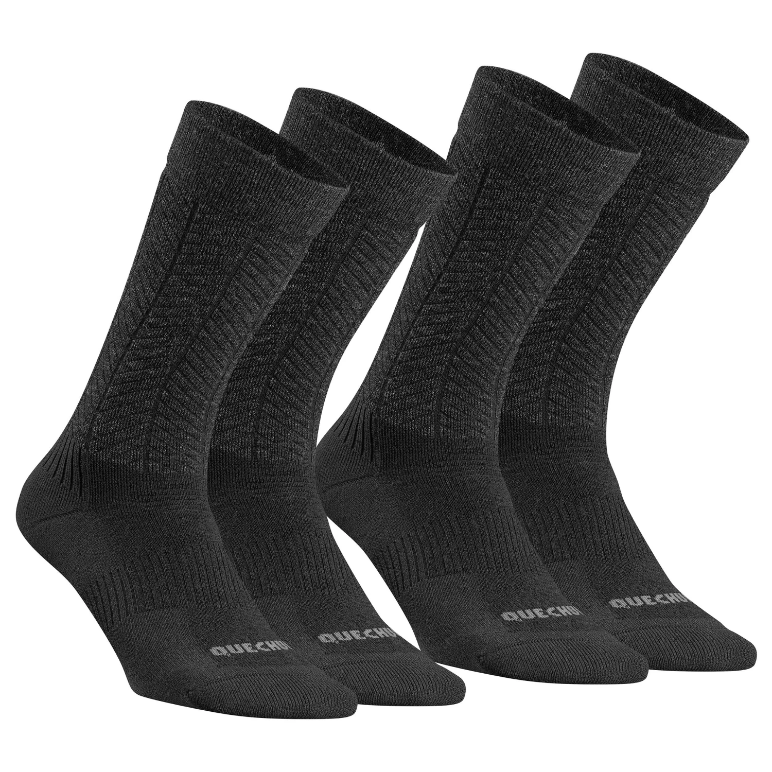 Quechua Warm Hiking Socks SH500 Mid 2 Pairs 5 Quechua Warm Hiking Socks SH500 Mid 2 Pairs - Image 5