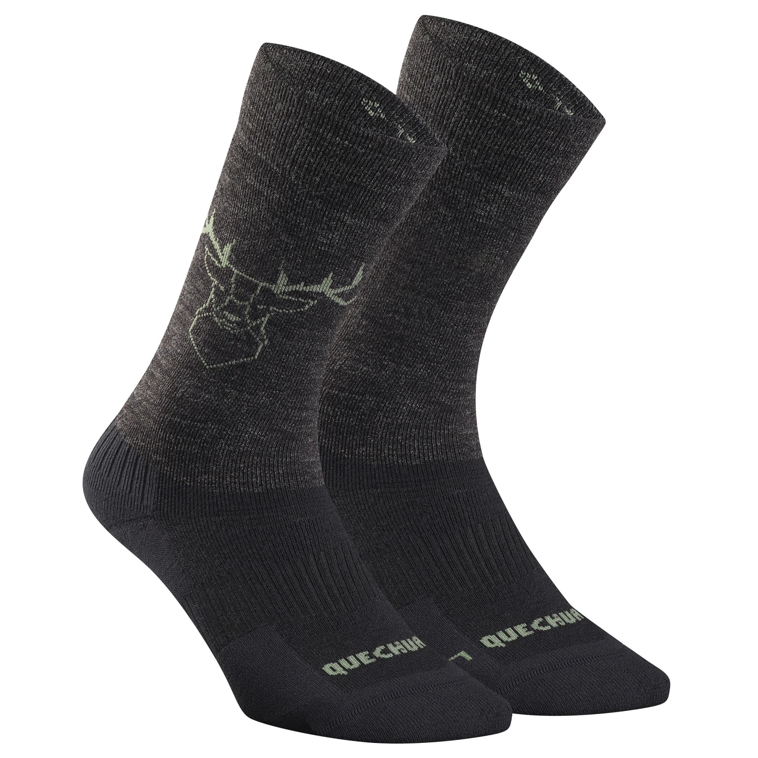 Quechua Warm Hiking Socks SH500 Mid 2 Pairs 20 Quechua Warm Hiking Socks SH500 Mid 2 Pairs - Image 20