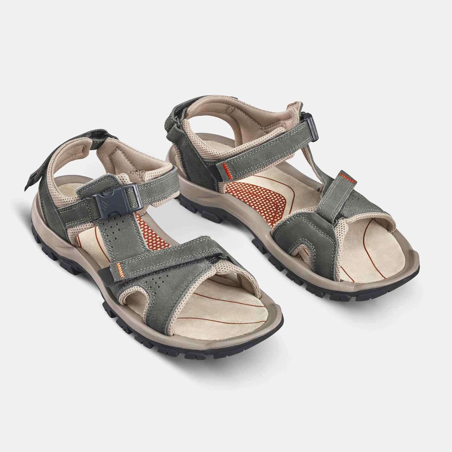 Quechua Men's Leather Walking Sandals - NH120 12 Quechua Men's Leather Walking Sandals - NH120 - Image 12