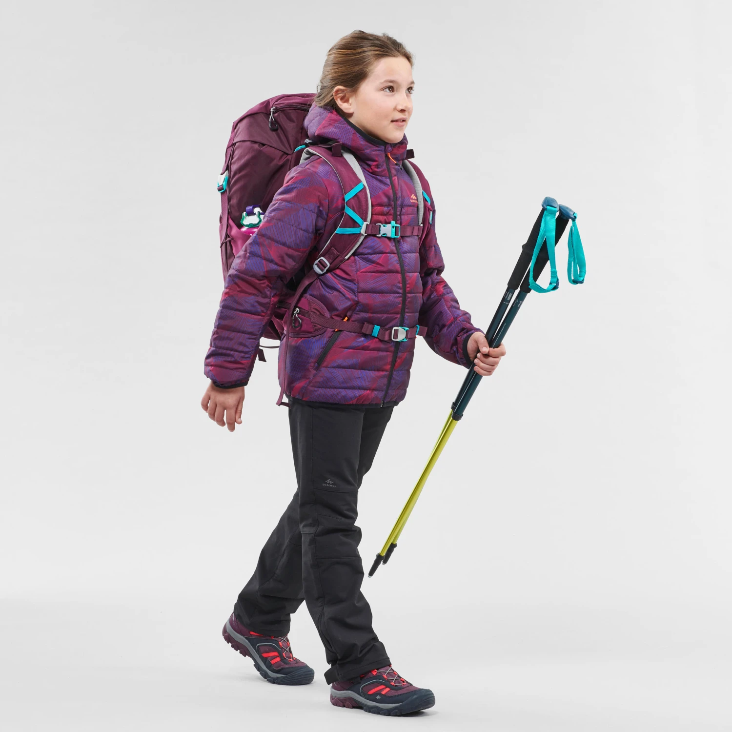 Quechua Kids’ Padded Hiking Jacket MH500 7 2 Quechua Kids’ Padded Hiking Jacket MH500 7 - Image 2