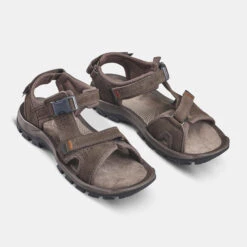 Quechua Men's Leather Walking Sandals - NH120 20 Quechua Men's Leather Walking Sandals - NH120 -Quechua k62bf8e461911b0a1770390e45efc9eb2
