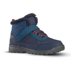 Quechua KIDS' WARM WATERPROOF HIKING BOOTS - SH100 WARM RIP-TAB - SIZE 24C -Quechua k69413e40dc69351066cdb1b195e4006d