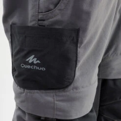 Quechua Kids' Hiking Zip-Off Trousers MH500 2 -Quechua k74ec51d98305d72a39d55befb38d024e