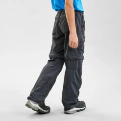 Quechua Kids’ Modular Hiking Trousers MH500 Aged 7 -Quechua k766fa036bf2b5bb81ff8a65cde7eb3b7