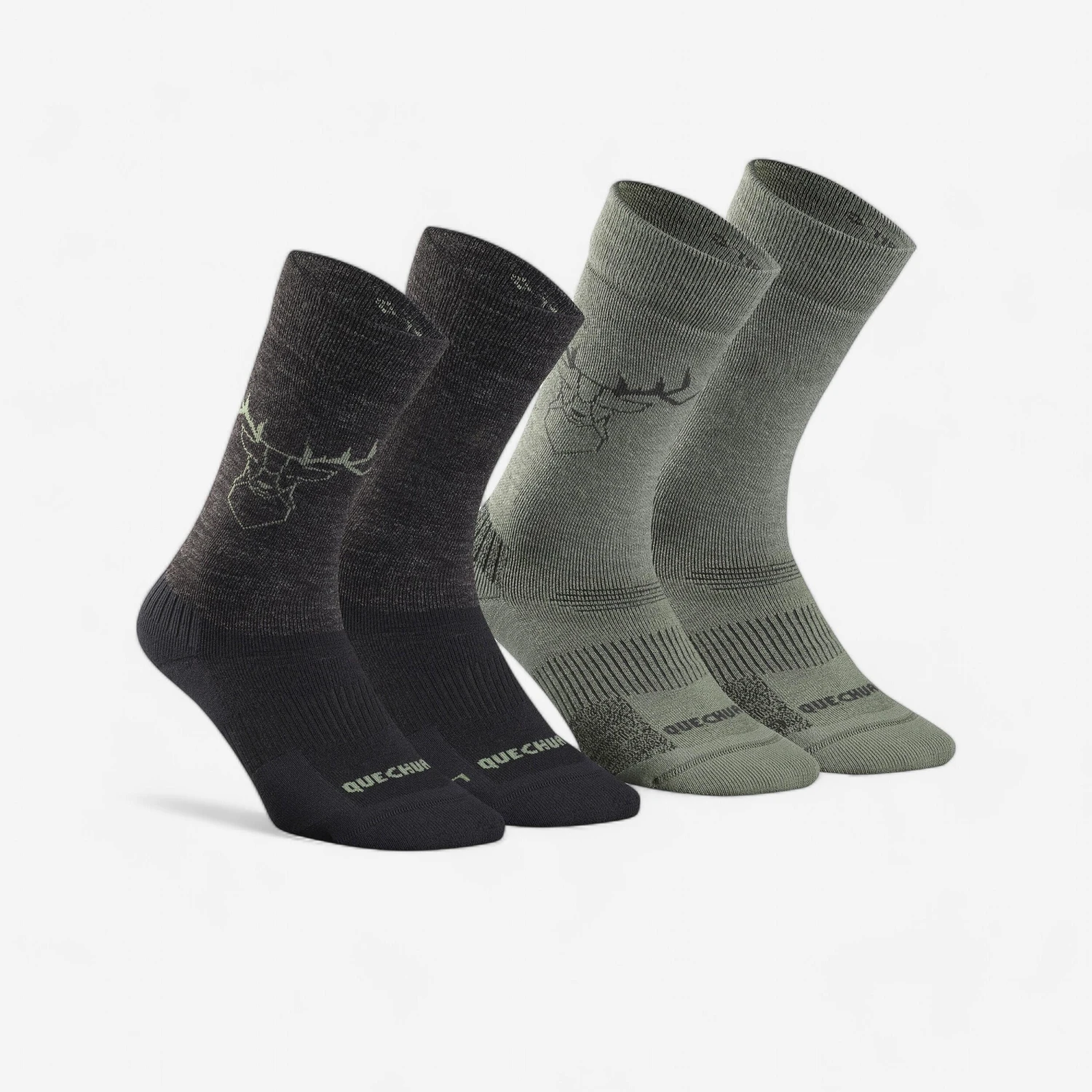 Quechua Warm Hiking Socks SH500 Mid 2 Pairs 19 Quechua Warm Hiking Socks SH500 Mid 2 Pairs - Image 19