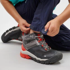 Quechua Kids' Hiking Zip-Off Trousers MH500 2 -Quechua k7cbc65b3e36ad364cde90eca5e098fce