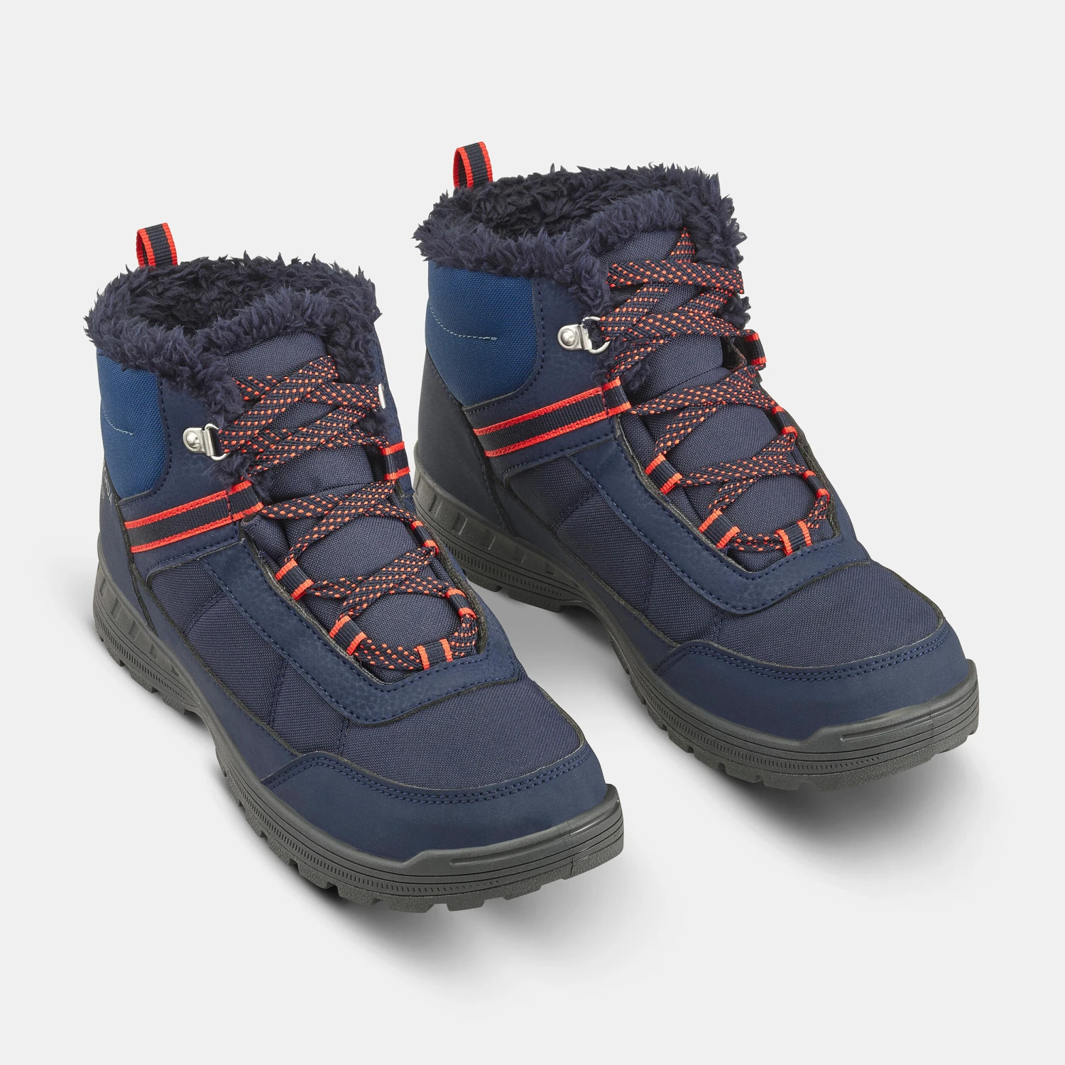 Quechua KIDS' WARM WATERPROOF HIKING BOOTS - SH100 WARM RIP-TAB - SIZE 35C 2 Quechua KIDS' WARM WATERPROOF HIKING BOOTS - SH100 WARM RIP-TAB - SIZE 35C - Image 2