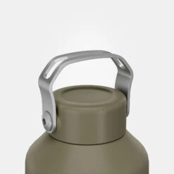 Quechua Stainless Steel Hiking Flask With Screw Cap MH100 1.5 L Khaki -Quechua k91f39300402399ba2e9c474f23f2fd92