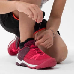 Quechua Kids’ Crossrock Hiking Shoes With Quick Lacing, Turquoise, From Size 35 To 38 -Quechua k97ea7ec2c395c4871bcbff1ca71e970d