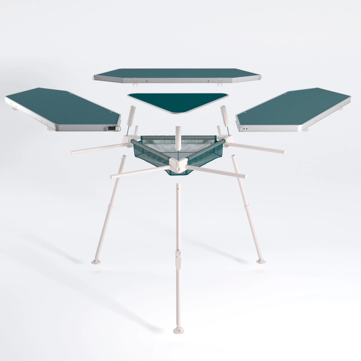 Quechua Hexagonal And Sociable Camping Table - 6 Person 5 Quechua Hexagonal And Sociable Camping Table - 6 Person - Image 5