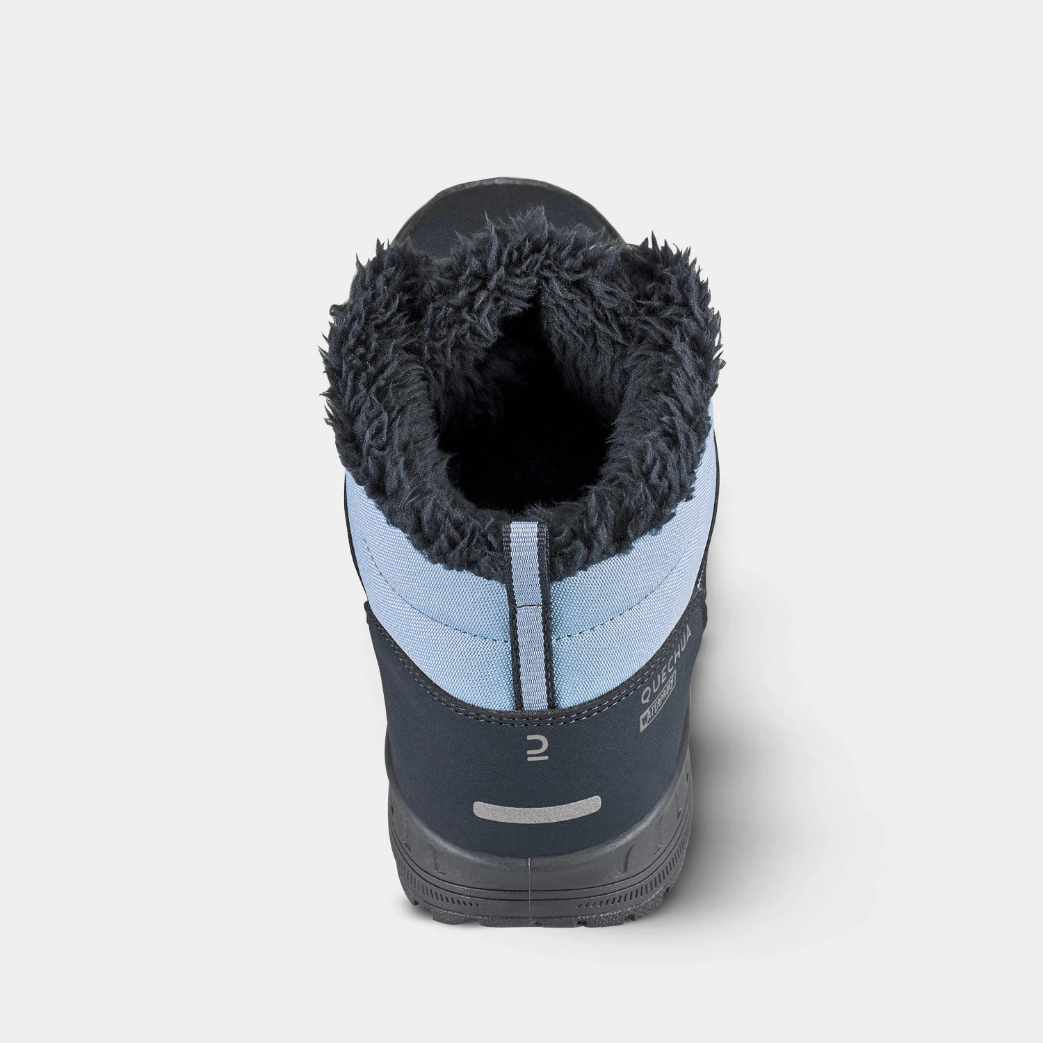 Quechua KIDS' WARM WATERPROOF HIKING BOOTS - SH100 WARM RIP-TAB - SIZE 35C 13 Quechua KIDS' WARM WATERPROOF HIKING BOOTS - SH100 WARM RIP-TAB - SIZE 35C - Image 13