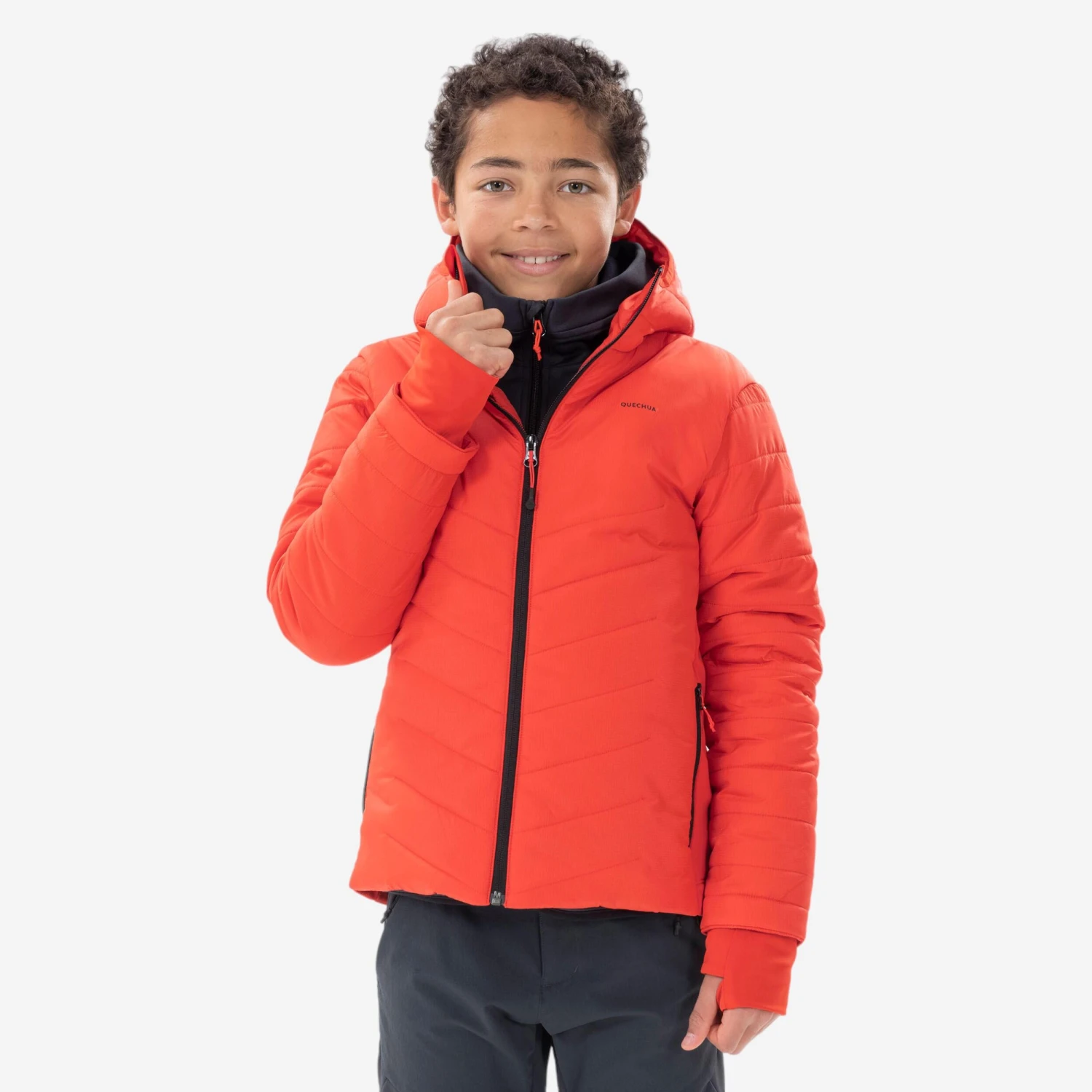 Quechua KIDS’ PADDED HIKING JACKET - AGED 7-15 18 Quechua KIDS’ PADDED HIKING JACKET - AGED 7-15 - Image 18
