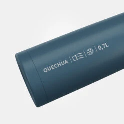 Quechua Stainless Steel Isothermal Hiking Bottle 0.7 Litre Blue -Quechua kcbcbb60b9f0211f76588fe98ee1ca0c6