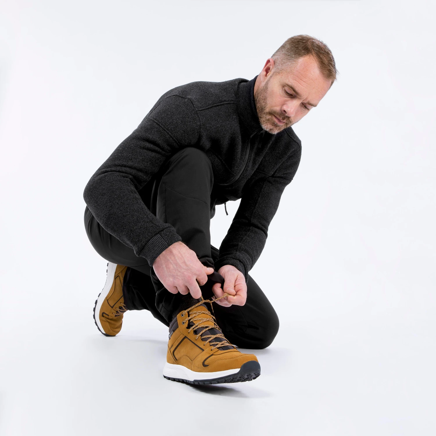 Quechua Men’s Warm And Waterproof Leather Hiking Boots 13 Quechua Men’s Warm And Waterproof Leather Hiking Boots - Image 13