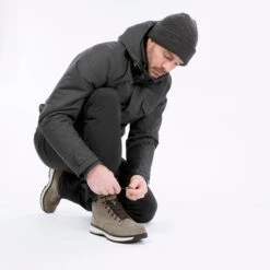 Quechua Men’s Warm And Waterproof Leather Hiking Boots -Quechua kd77de15c9c26a87f1f9f5a2068d9f9e2