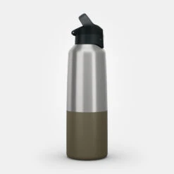 Quechua Isothermal Stainless Steel Hiking Flask MH500 1 L Khaki 22 Quechua Isothermal Stainless Steel Hiking Flask MH500 1 L Khaki -Quechua kdeaf4a27f1e2cc60ede047b2edfab308