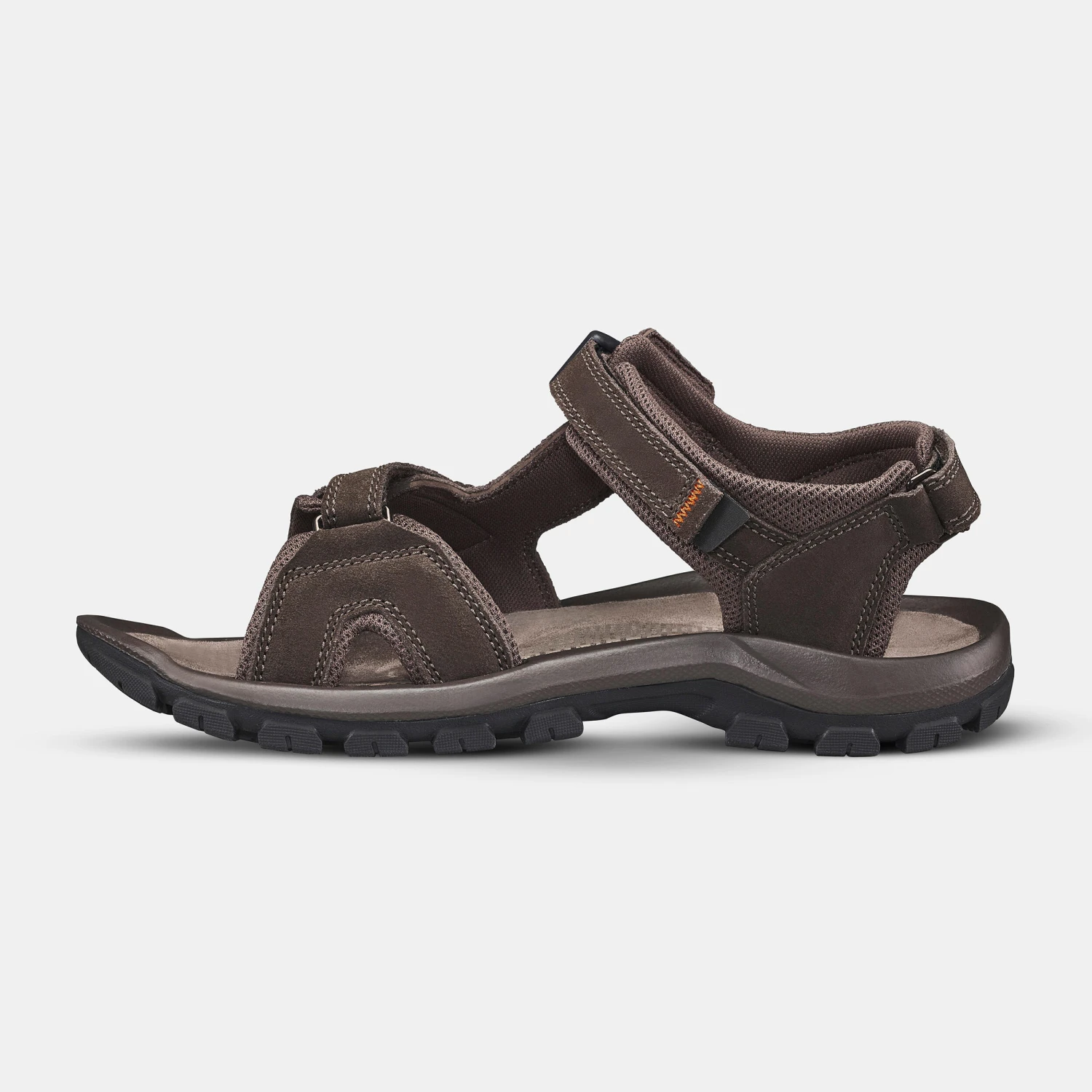 Quechua Men's Leather Walking Sandals - NH120 2 Quechua Men's Leather Walking Sandals - NH120 - Image 2