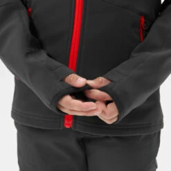 Quechua Kids’ Softshell Hiking Jacket - MH550 Black 28 Quechua Kids’ Softshell Hiking Jacket - MH550 Black -Quechua kf7972e97d129d18dc68c7808eb8eb343